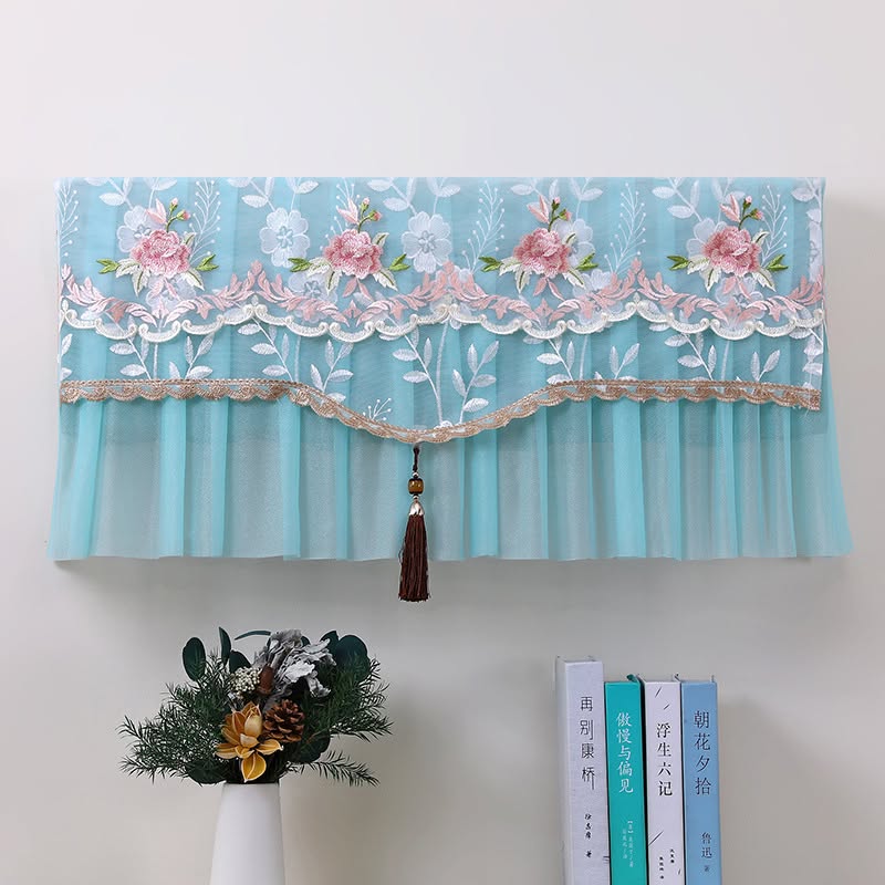 Premium Embroidered Dustproof AC Cover
